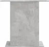 vidaXL Support pour aquarium gris béton 75x36x72,5 cm Bois Voir les images du produit 4