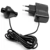 A black electrical adapter and a black conical attachment with a tube on a white background. Podgląd zdjęcia produktu
