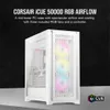 iCUE 5000D RGB AIRFLOW True White, Tower-Gehäuse Produktbild-Vorschau 2