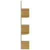 vidaXL Wandplank, hoekmodel, Sonoma-eikenhout, 19x19x123 Productafbeelding-voorbeeld 5