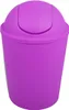 MSV prullenbak AKO, 5,5 liter, met deksel, paars Productafbeelding-voorbeeld 5