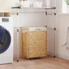 vidaXL Kôš na bielizeň 44x34x64 cm Vodný hyacint Náhľad obrázku produktu 2