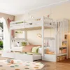 Sweiko 90x200cm Etagenbett, Treppenregal, ausgestattet mit Produktbild-Vorschau 5
