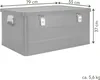 Aluminium Box mit Deckel Schwarz Alu Kiste Box Alukiste 135 Produktbild-Vorschau 7