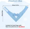 Bandana pour chien - 30 cm - Bleu Voir les images du produit 2