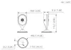 Dahua IPC-C5AP-0280B-EUR WLAN Cube 5MP Wi-Fi Lautsprecher Produktbild-Vorschau 6