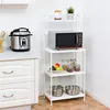 KOMFOTTEU Scaffale da cucina a 4 ripiani, scaffale in Anteprima dell’immagine prodotto 4