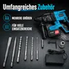 Zimilo accuboormachine 21V met borstelloze motor, SDS-Plus Productafbeelding-voorbeeld 3