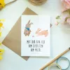 Mr. & Mrs. Panda Grußkarte Hasen Muschel - Weiß - Geschenk, Produktbild-Vorschau 2