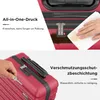 20 Zoll Hartschalen-Trolley Hartschalenkoffer aus ABS Produktbild-Vorschau 8