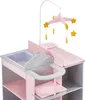 Olivia's Little World gepunktete Prinzessin Wickelkommode Produktbild-Vorschau 8