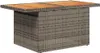 vidaXL 7-tlg. Garten-Sofagarnitur mit Kissen Grau Poly Produktbild-Vorschau 5