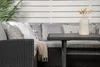 Venture Home Lounge-Set Bentwood Schwarz Produktbild-Vorschau 4