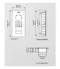 DoorBird IP Video D1101VFM Türstation Unterputz Edelstahl Produktbild-Vorschau 6