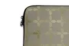 MuchoWow® Laptop Hülle 14 ZollMuster - Grau - Gold Produktbild-Vorschau 3