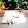 Tischkarte Namenskarte 8,5x5,5cm vorgefalzt für Hochzeit Produktbild-Vorschau 3