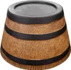 Kvetináč KADAX Barrelbloom 53 cm svetlohnedý Náhľad obrázku produktu 5