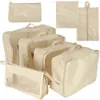 KIK KX4110 Organizéry do kufra Cestovná súprava 8 kusov Náhľad obrázku produktu 1