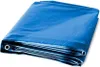 Multifunktionale Abdeckplane 500 g/m² Blau 3 x 3 m Produktbild-Vorschau 2