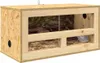 vidaXL Terrario marrone 60 x 30 x 30 cm OSB Anteprima dell’immagine prodotto 3