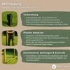 Instructions for attaching a fence post. Produktbild-Vorschau