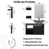 Puluomis Badmöbel Set mit Waschbecken Produktbild-Vorschau 7