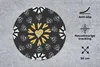 MuchoWow® Mauspad Mousepad Mädchen - Herz - Schnittmuster - Produktbild-Vorschau 3