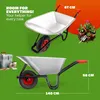Gardebruk Schubkarre 100 Liter - Luftreifen - 250kg Produktbild-Vorschau 8