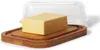 Theo&Cleo Butterdose aus Glas und Bambus, Produktbild-Vorschau 3