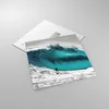 Bilder auf glas - Einteilig - Surfen Welle Türkis - 60x60cm Produktbild-Vorschau 2