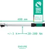 Chiave dinamometrica per bici da 1/2" 20-200 Nm serie Anteprima dell’immagine prodotto 2