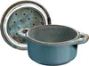 Staub Mini Cocotte Round  4 pcs. - 200ml  Antique Turquoise Náhled obrázku produktu 4