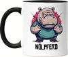 Nölpferd Tasse Schwarz Wortwitz Geschenk Nilpferd Nörgeln Produktbild-Vorschau 1