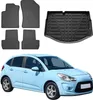 Tapis & bac de coffre Set pour Citroen C3 bicorps 2009-2016 Voir les images du produit 1