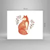 Poster - Poster ohne Rahmen - Nov Illustration Fuchs - Produktbild-Vorschau 4