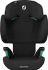A black child car seat is shown from the front. Produktbild-Vorschau