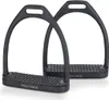 Equinate Steigbügel Midway 10cm Schwarz Matt Produktbild-Vorschau 1