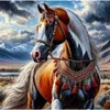 NORIMPEX Malovin, getallen: Paard met Indiaanse versiering, Productafbeelding-voorbeeld 1