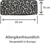 Faera Leop-Print Stirnband aus Strick Modisch Warm One Size Produktbild-Vorschau 4