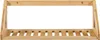 A simple, front-facing shot of a wooden shelf against a white background. Produktbild-Vorschau
