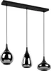 Trio Leuchten LED Pendelleuchte Lumina 3xE14, schwarz, Produktbild-Vorschau 3