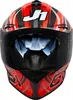 Casco replica Just1 J-GPR Torres, color: rojo/, talla: S Vista previa de la imagen del producto 4