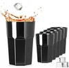 PLATINUX Schwarze Trinkgläser aus Glas Set 6Teilig Produktbild-Vorschau 1
