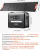 VEVOR Tragbare Powerstation, 2400-W-Solargenerator mit Produktbild-Vorschau 7