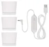 LED GROW pěstební lampa 7 W, časovač, stmívatelná, bílá Náhled obrázku produktu