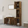 The Living Store 3-tlg. Badmöbel-Set Räuchereiche Produktbild-Vorschau 4