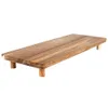 Planche à découper en bois d'acacia durable avec quatre Voir les images du produit 1