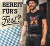 Herren T-Shirt Servus Hirsch Trachtenshirt Modern Techno Produktbild-Vorschau 2