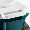 SucceBuy Fahrbarer Gartensitz mit Stauraum und Rollen – Produktbild-Vorschau 7