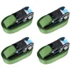 vidaXL Sangles de serrage à cliquet 4 pcs. 800 daN 6 m vert Voir les images du produit 6